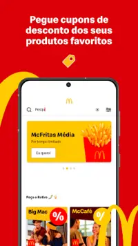 McDonald’s: Cupons e Delivery Screen Shot 3