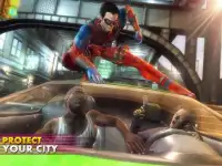 Flying Hero Spider: Gangster City Screen Shot 8