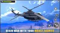 طائرات الهليكوبتر مدفعي - ألعاب الحرب الحرة Screen Shot 1