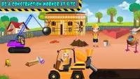 Pretend Play Construction Worker Screen Shot 4