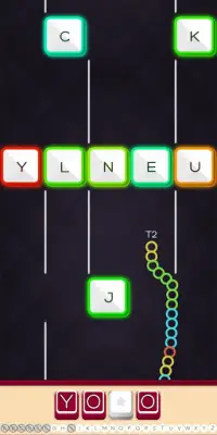 Word Snake - Alphabet Blocks Puzzle Screen Shot 2