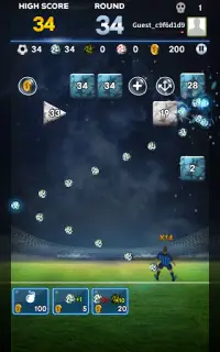 Bloqueo de Fútbol -  Ladrillo de Fútbol Screen Shot 16