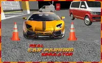 Reale Parcheggio auto Gioco 3D Screen Shot 1