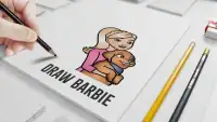 How to Draw Barbie dolls Screen Shot 0