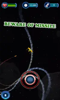 Missiles Escape Game Screen Shot 4