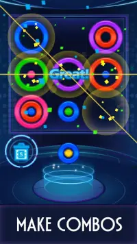 Puzzle Game : Color Rings Screen Shot 3