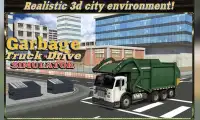 Garbage Truck Drive Simulator Screen Shot 2