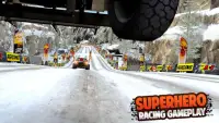 Superhero Car Racing Challenge Screen Shot 4