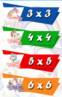 Educational Unicorn Sudoku Game for Kids Screen Shot 1