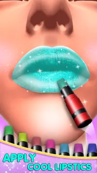 Lips Done 3D Satisfying Lipstick art Makeup Game Screen Shot 4