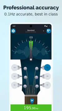 Guitar Tuner Guru - Guitar&Uke Screen Shot 2