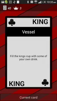Kings Cup - Drinking Game Screen Shot 1