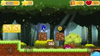 super jungle Sonic runing Screen Shot 2