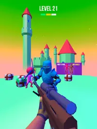 Tembakan Paintball 3D - Hancur Screen Shot 10