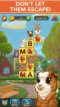 WORD PETS: Cute Pet Word Games Screen Shot 3