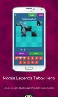 Mobile Legends Tebak Hero Screen Shot 2