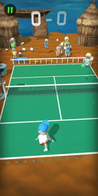 Tennis Ball 3d: Tournaments, Mini, Offline, Game Screen Shot 1