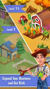 Idle Clicker Business Farming Game Screen Shot 10