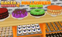 Baker Business 2: Cake Tycoon - Halloween Free Screen Shot 0