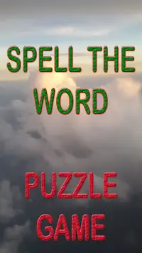 Spell the Word, Puzzle game Screen Shot 0