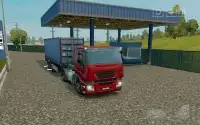 Euro Truck Driving : Cargo Delivery Simulator Game Screen Shot 1