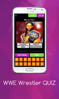 WWE QUIZ Game - Wrestler Quiz Game - 2021 Screen Shot 6