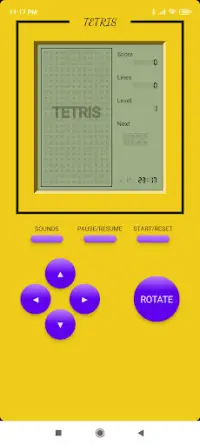 Tetris Brick game Screen Shot 0