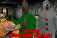 Pennywise & Baldi Granny Mod: Chapter 2 Screen Shot 2