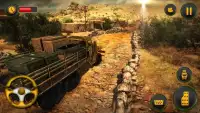 World War Army Cargo Truck: Battle Simulator Screen Shot 0
