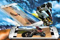 मोटरबाइक रेसर Street- Race 3 डी बाइक रेसिंग खेलों Screen Shot 0