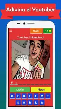 Adivina el Colombiano Youtuber Screen Shot 0