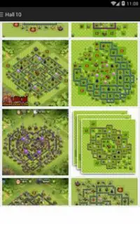 Maps for clash of clans bases Screen Shot 3