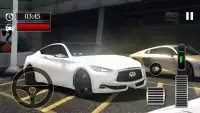 Car Parking infiniti Q60 Simulator Screen Shot 0
