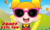Super Power Girl Run Game Screen Shot 0