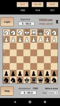 Random Chess • FICGS play rated games online Screen Shot 0