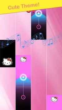 Hello Kitty Piano Tiles Screen Shot 0
