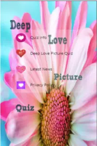 Deep Love Picture Quiz Screen Shot 0