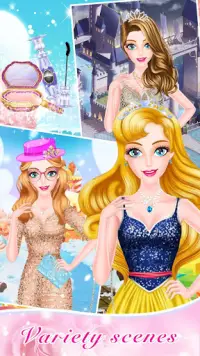 Makeover cute Princess - Dressup&Makeup Games Screen Shot 2
