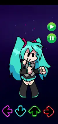 FNF Miku Hatsune Mod Test Screen Shot 3