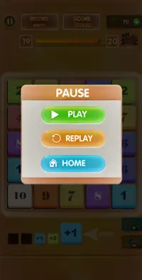 Number Game - Math-3 Game - Merge Block Raising Screen Shot 6