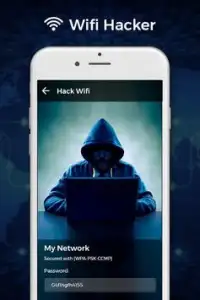 WIFI Password Hacker Prank: Internet PW Crack Screen Shot 1