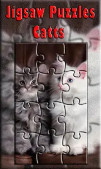 Rompecabezas de Gatos Tiernos y Lindos Screen Shot 4