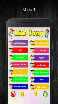 English Kids Songs - Kids Offline Song Screen Shot 1