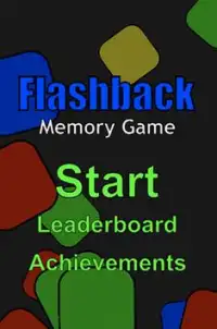 Flashback Memory Game Screen Shot 0