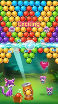 Bubble Kitty Pop Screen Shot 2