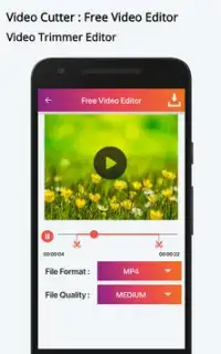 Video Cutter : Free Video Editor Screen Shot 2