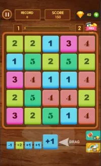 Merge Numbers - Merge Block Puzzle Game Screen Shot 0