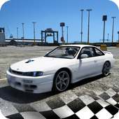 Nissan S14 Driving School Parking Drifting