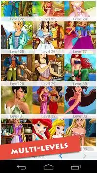 Princess Girls Puzzle for ALL Screen Shot 0