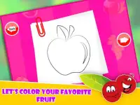 बच्चा के लिए फलों पॉप रंग Screen Shot 6
